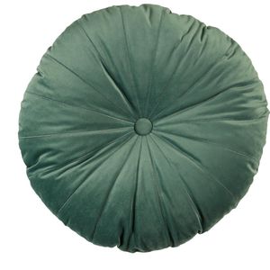 Kaat Amsterdam Sierkussen 'Green' Velours 40 x 40 cm - Groen