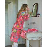 Pip Studio Good Evening - Badjas - XS - Koraalrood