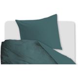 At Home by BeddingHouse Tender dekbedovertrek - Tweepersoons - 200x200/220 - Blauw Groen
