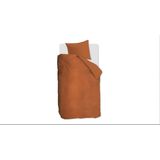 At Home by BeddingHouse Tender dekbedovertrek - Eenpersoons - 140x200/220 - Steenrood