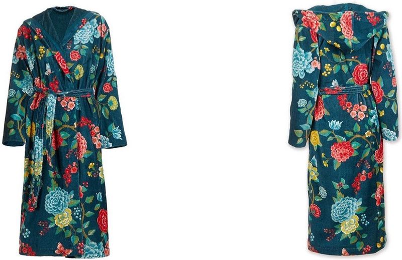 Badjas Pip Studio Good Evening - Donkerblauw