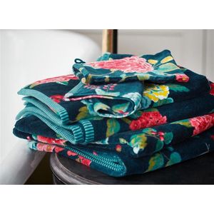 Pip Studio - Good Evening - Handdoek - Donkerblauw - 100% Katoen Velours