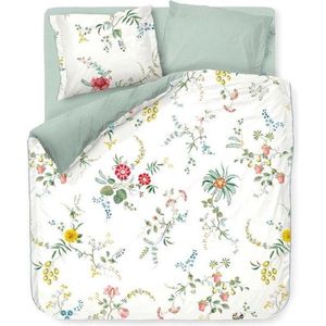 Pip Studio Fleur Grandeur dekbedovertrek - Lits-Jumeaux XL - 260x200/220 - Wit