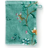 Pip Studio - Les Fleurs - Handdoek - Groen - 100% Katoen Terry Velours
