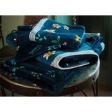Badlaken Pip Studio Les Fleurs Donkerblauw 
