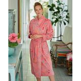Badjas Pip Studio Les Fleurs - Roze