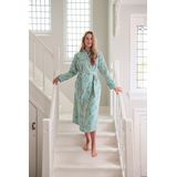 Badjas Pip Studio Les Fleurs - Blauw