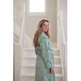 Badjas Pip Studio Les Fleurs - Blauw