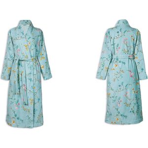 Badjas Pip Studio Les Fleurs - Blauw