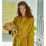 Badjas Pip Studio Les Fleurs Geel