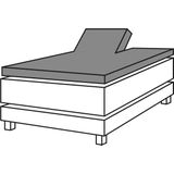 Beddinghouse - Jersey - Split-topper - Groen - Hoeslaken 180x220 cm