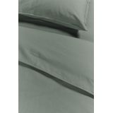 Ambiante Cotton Uni dekbedovertrek - Tweepersoons - 200x200/220 - Groen