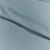 Ambiante Cotton Uni Dekbedovertrek - Extra breed - 260x200/220 cm - Blauw