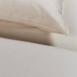 Ambiante Cotton Uni dekbedovertrek Zand