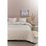 Ambiante Cotton Uni Dekbedovertrek Zand