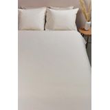 Ambiante Cotton Uni Dekbedovertrek Zand