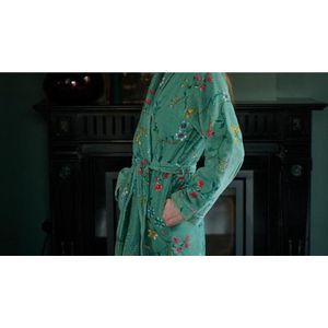 Badjas Pip Studio Les Fleurs - Groen