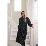 Pip Studio - Les Fleurs - Badjas - Donkerblauw - 100% Katoen Terry Velour