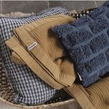 vtwonen Sierkussen Tufted Donker Blauw (40x50 cm)