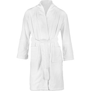 Riviera Maison - Beyond Badjas - Wit - 100% Katoen - Luxe Afwerking