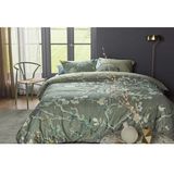 Beddinghouse x Van Gogh Museum Blossoming dekbedovertrek - Lits-Jumeaux XL - 260x200/220 - Groen