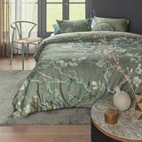 Beddinghouse x Van Gogh Museum Blossoming dekbedovertrek - Lits-Jumeaux XL - 260x200/220 - Groen