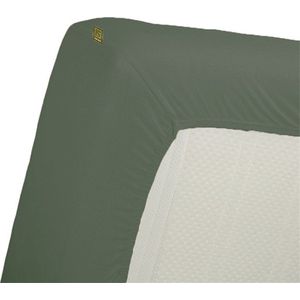 Beddinghouse Dutch Design Jersey Stretch Topper Hoeslaken Groen - 2-persoons (140/160x200/220 cm)