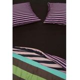 Beddinghouse Dutch Design Jersey Stretch Split-topper Hoeslaken Zwart-Lits-jumeaux (180x200/220 cm)