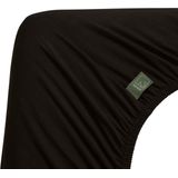 Beddinghouse Dutch Design Jersey Stretch Split-topper Hoeslaken Zwart-Lits-jumeaux (180x200/220 cm)