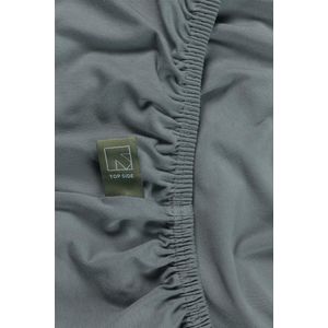 Topper Hoeslaken Beddinghouse Dutch Design Blauw Grijs (Jersey Lycra)-180 x 200/220 cm