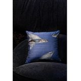 Sierkussenhoes MOOOI Embroidered Flying Coral Fish Blue (45 x 45 cm)