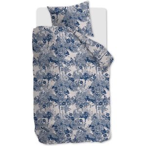 At home with Marieke Dekbedovertrek Sketch - 140 x 200/220 cm - blue