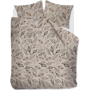 Riviera Maison Fabulous Fall dekbedovertrek - Eenpersoons - 140x200/220 - Zand