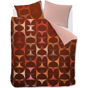 Beddinghouse DDesign Redwood dekbedovertrek - Eenpersoons - 140x200/220 - Rood
