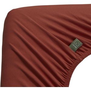 Beddinghouse Dutch Design Jersey Stretch Split-topper Hoeslaken Rood-Lits-jumeaux (180x200/220 cm)