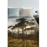 Ambiante Nature dekbedovertrek - Lits-Jumeaux - 240x200/220 - Multi