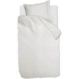 Ambiante - Satin Uni - Dekbedovertrek - Wit - Satin