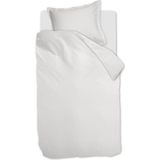 Ambiante - Satin Uni - Dekbedovertrek - Wit - Satin