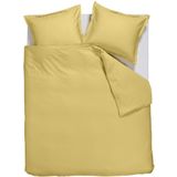 Ambiante Satin Uni dekbedovertrek - Lits-Jumeaux - 240x200/220 - Licht geel