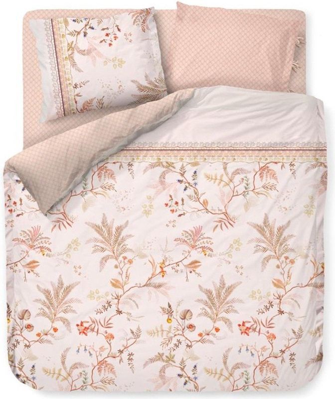 Pip Studio Salento dekbedovertrek - Eenpersoons - 140x200/220 - Gebroken wit