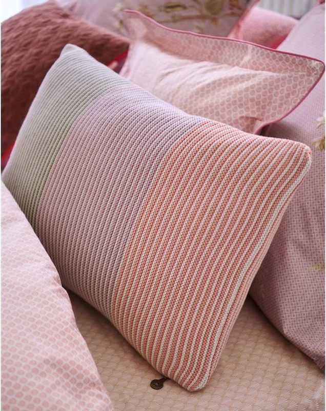 Sierkussen Pip Studio Blockstripe Cushion - Pastel
