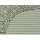 Hoeslaken Pip Studio Duo Stripe - Khaki