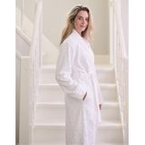 Pip Studio - Mosaic De Pip - Badjas - Wit - 100% Katoenjacquard