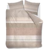 Ariadne at Home - Lin - Dekbedovertrek - Steenrood - Katoen - Eenpersoons