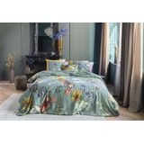 Beddinghouse - Partout des Fleurs Dekbedovertrek - Groen - 140x200/220 cm