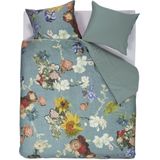 Beddinghouse - Partout des Fleurs Dekbedovertrek - Groen - 140x200/220 cm