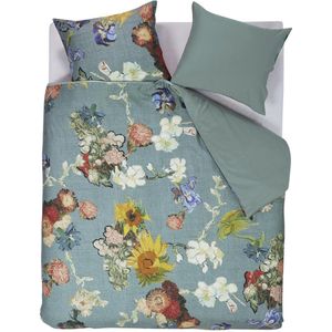 Beddinghouse - Partout des Fleurs Dekbedovertrek - Groen - 140x200/220 cm