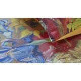 Dekbedovertrek Beddinghouse x Van Gogh Museum Bouquet d'Anniversaire - Goud