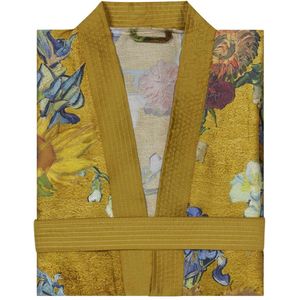 Beddinghouse - Partout des Fleurs - Kimono - Gold - 100% Katoen
