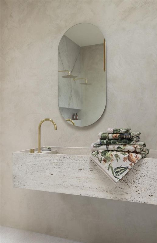 Handdoek - Blauw - Katoen